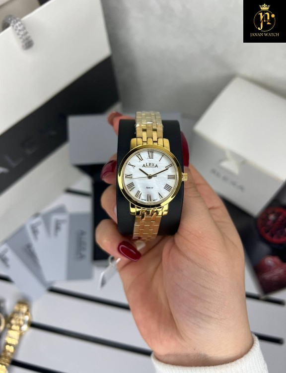 ساعت اورجینال زنانه موتور ژاپن برند الکسا مدلAlexa 2009 ⌚️Alexa original